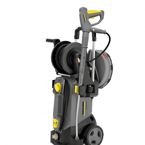 Hogedrukreiniger HD 5/15 CX Plus + FR Classic met haspel / 15 m HD slang / vuilfrees / terrasreiniger / 230 V Compactklasse