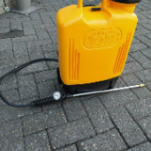 Rugspuit Volpi 15 L elektrisch RVS lans